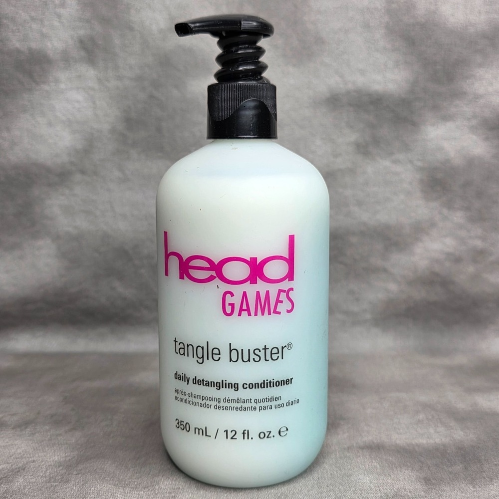 Head Games Tangle Buster Daily Detangling Conditioner w/Pump 12 oz